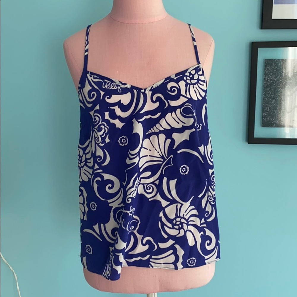 Lilly Pulitzer silk tank